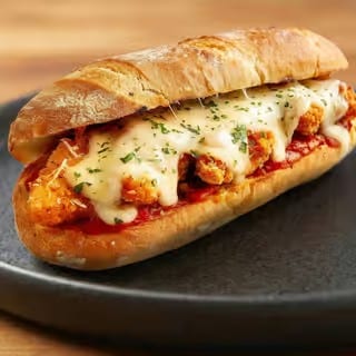 Chicken Parmigiana Sub.