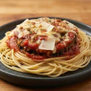 Pasta with Eggplant Parmigiana