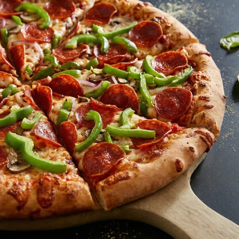Deluxe Pizza.
