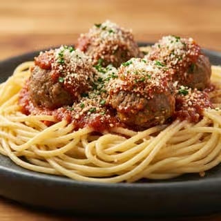 Spaghetti with Meatballs.